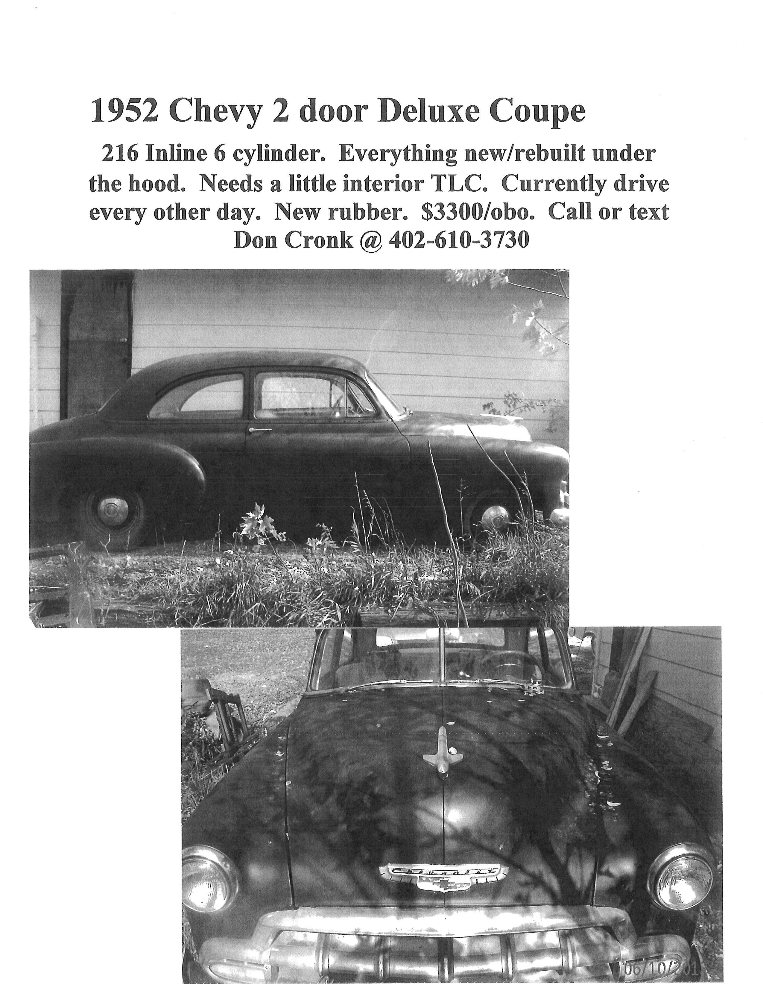 Cronk coupe