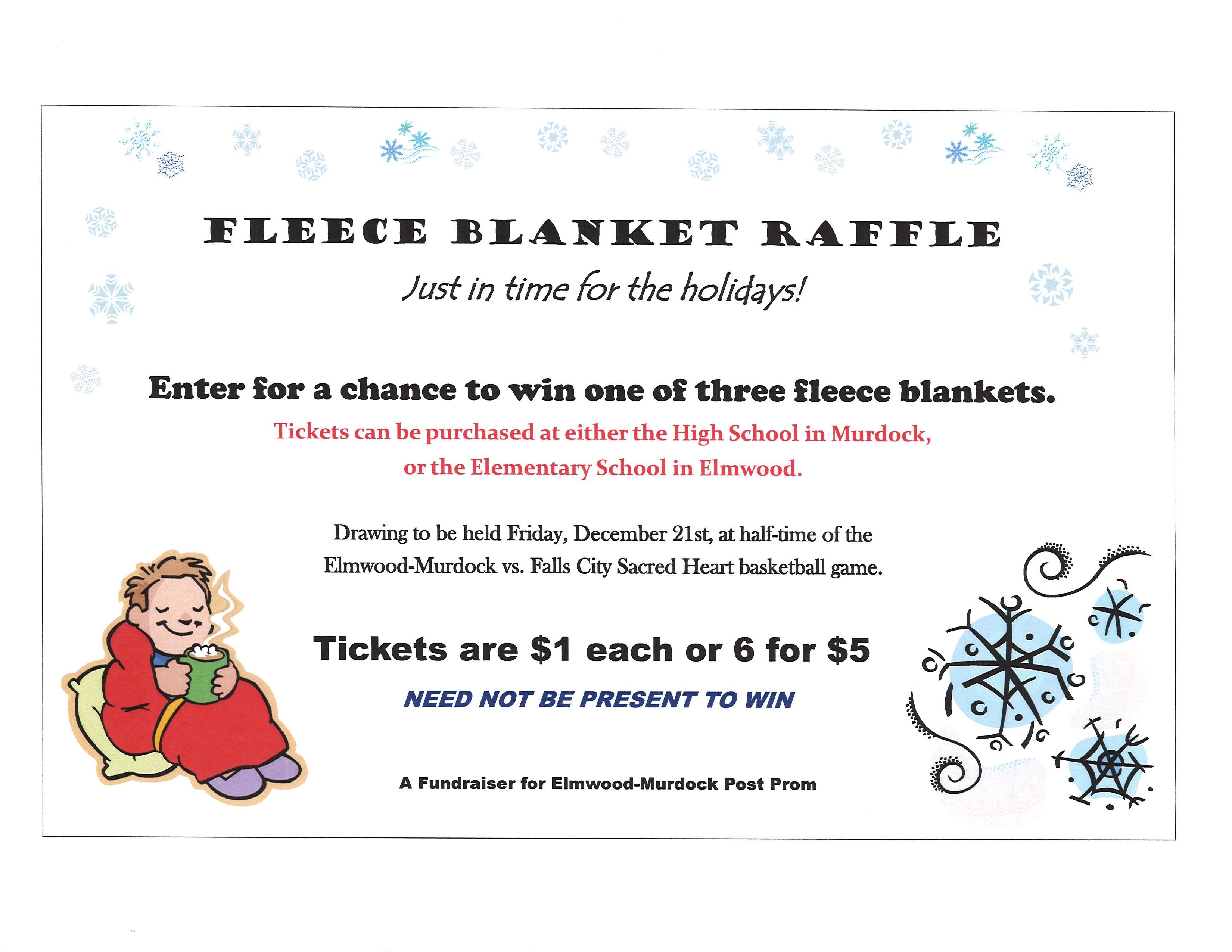 blanket raffle