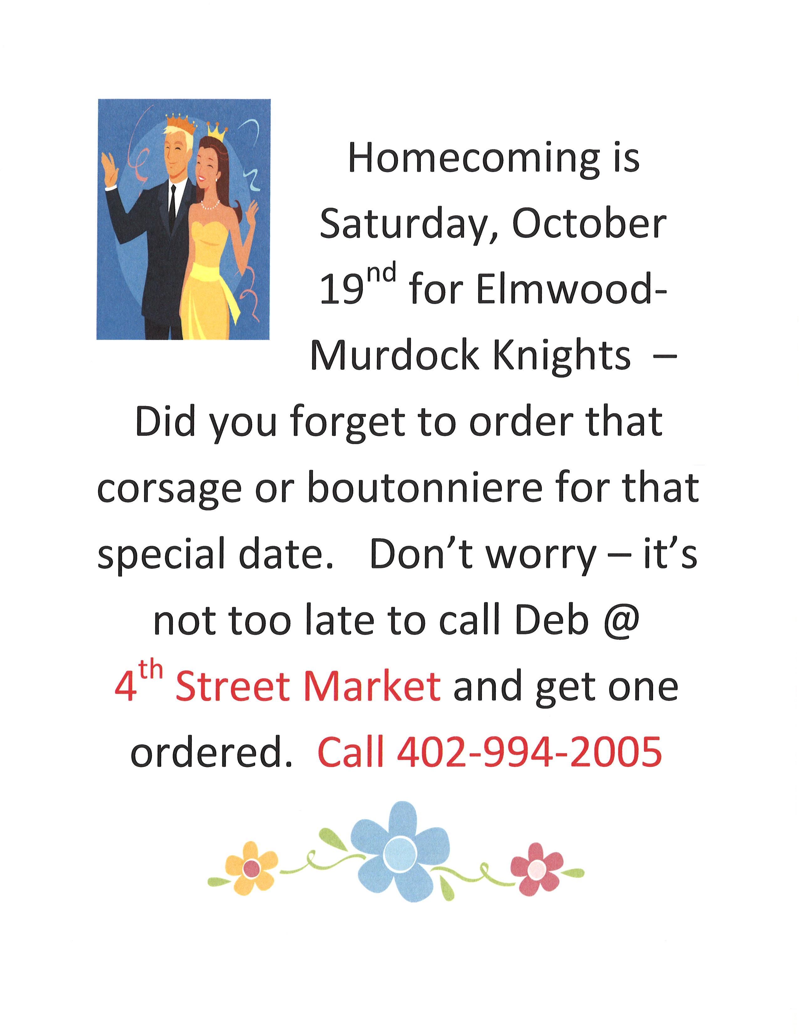 4th street homecoming