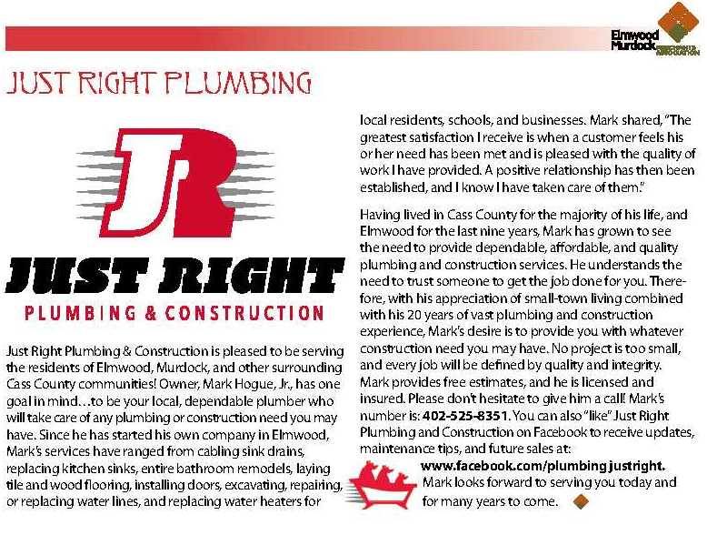 Just Right Plumbing