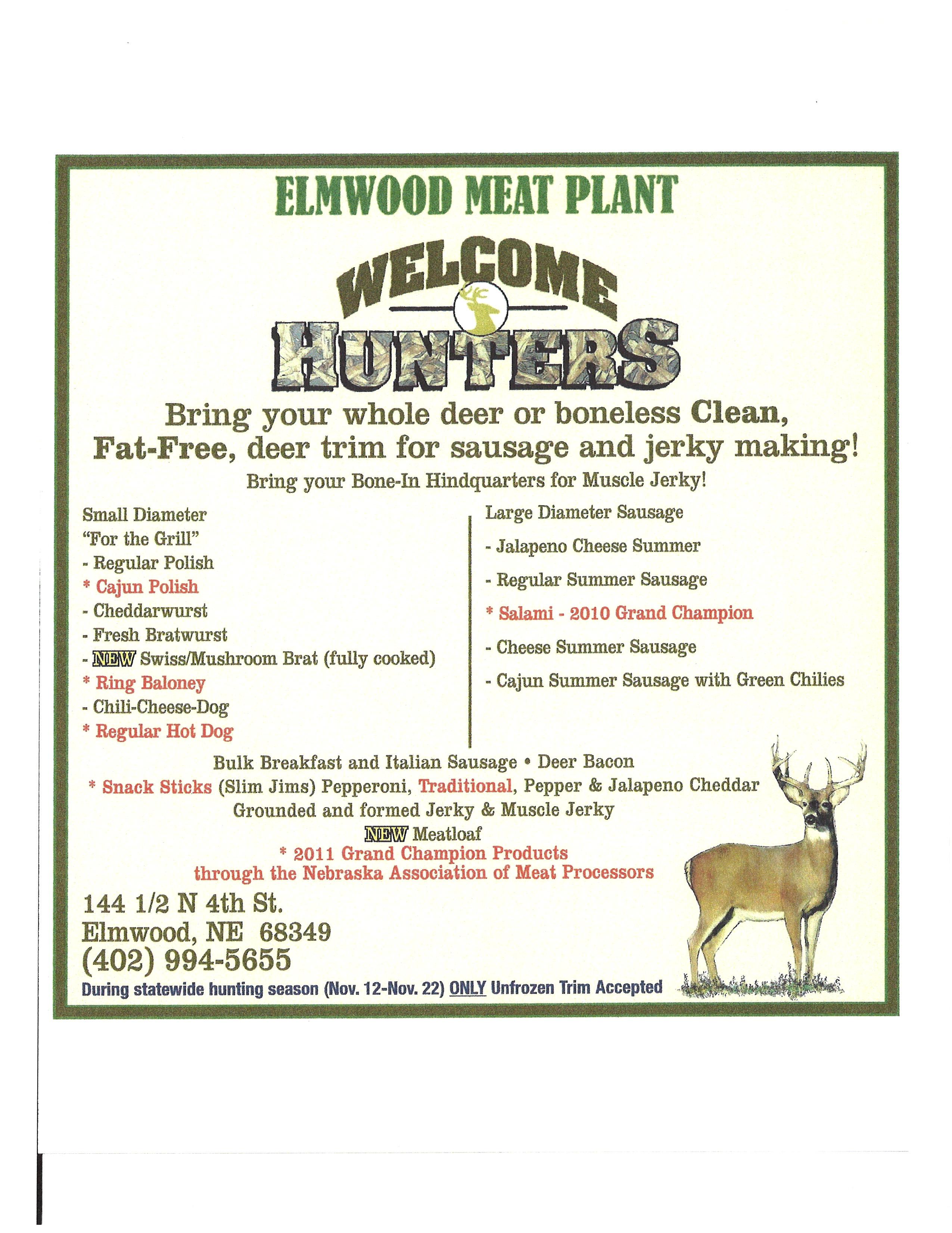 hunters flyer